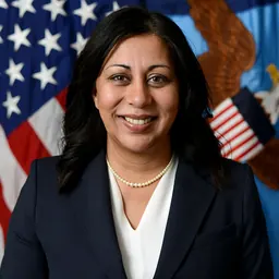 Portrait of Radha Iyengar Plumb