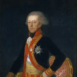 Portrait of Antonio Ricardos y Carrillo de Albornoz