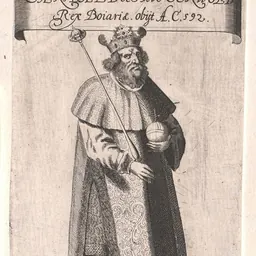 Portrait of Garibald I of Bavaria