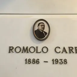 Portrait of Romolo Carpi