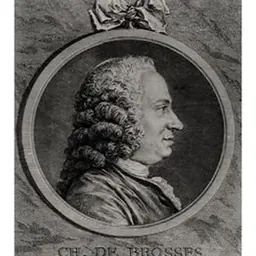 Portrait of Charles de Brosses