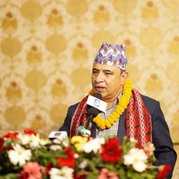 Portrait of Mahesh Raj Dahal
