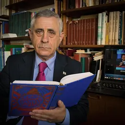 Portrait of Mordechai Kedar
