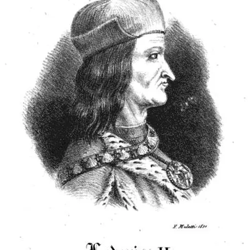 Portrait of Ludovico II, Marquess of Saluzzo
