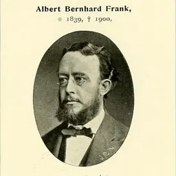 Portrait of Albert Bernhard Frank