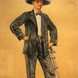 Portrait of Edgard de Trentinian