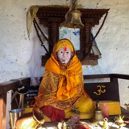 Portrait of Khaptad Baba