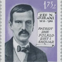 Portrait of Zef Jubani
