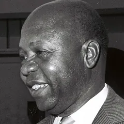 Portrait of Léon M'ba