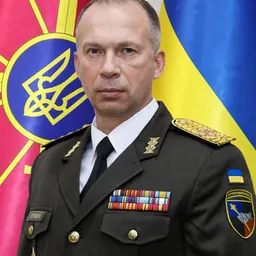 Portrait of Oleksandr Syrskyi