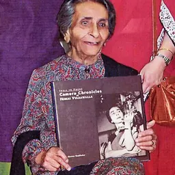 Portrait of Homai Vyarawalla