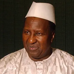 Portrait of Alpha Oumar Konaré