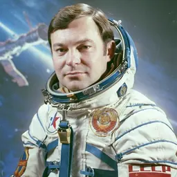 Portrait of Yury Romanenko