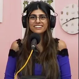 Portrait of Mia Khalifa