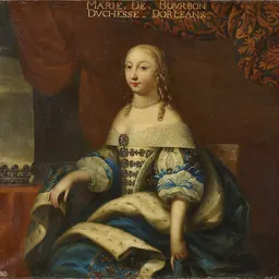 Portrait of Marie de Bourbon, Duchess of Montpensier