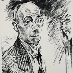 Portrait of Heinrich Nauen