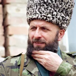 Portrait of Zelimkhan Yandarbiyev