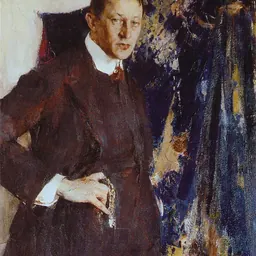 Portrait of Vitaly Tikhov
