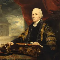 Portrait of John Latham