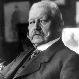 Portrait of Paul von Hindenburg