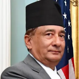 Portrait of Gyanendra Bahadur Karki