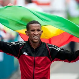 Portrait of Yemane Tsegay