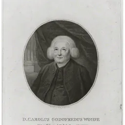 Portrait of Carl Gottfried Woide