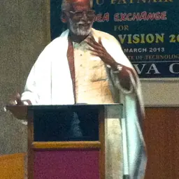 Portrait of A V Swamy