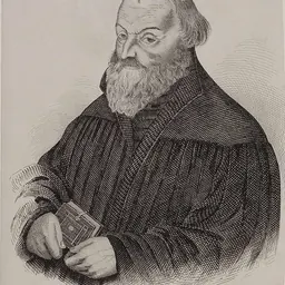 Portrait of Primož Trubar