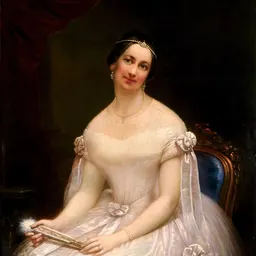 Portrait of Julia Gardiner Tyler