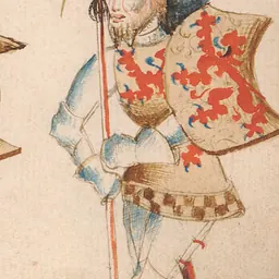Portrait of Floris II, Count of Holland