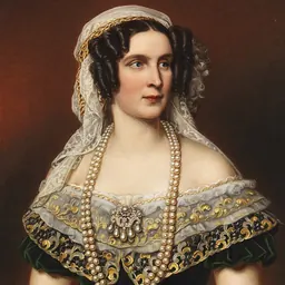 Portrait of Therese of Saxe-Hildburghausen