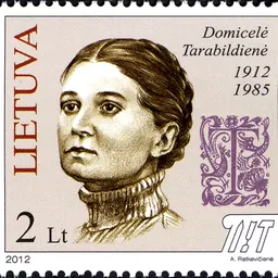Portrait of Domicėlė Tarabildienė