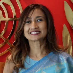 Portrait of Saroja Sirisena