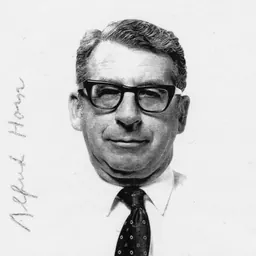 Portrait of Alfred Horn