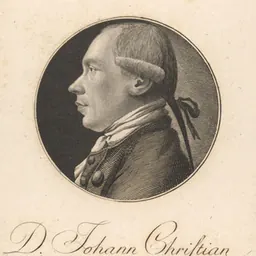 Portrait of Johann Christian Siebenkees