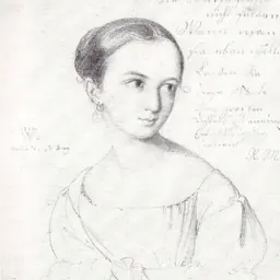 Portrait of Rebecka Mendelssohn