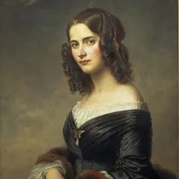 Portrait of Cécile Mendelssohn Bartholdy