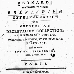 Portrait of Bernardus Papiensis
