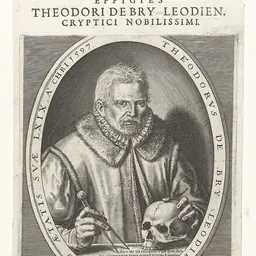 Portrait of Theodor de Bry