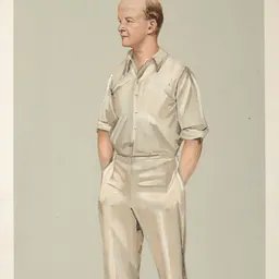 Portrait of Plum Warner