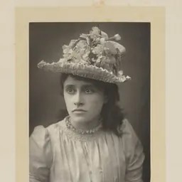 Portrait of Bessie Hatton