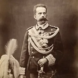 Portrait of Umberto I of Italy