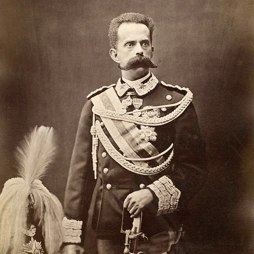 Portrait of Umberto I of Italy