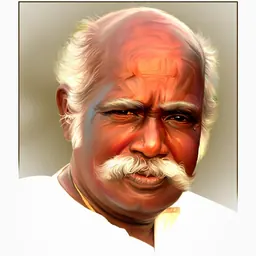 Portrait of Periya Karuppu Thevar