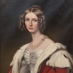 Portrait of Princess Theodolinde de Beauharnais of Leuchtenberg