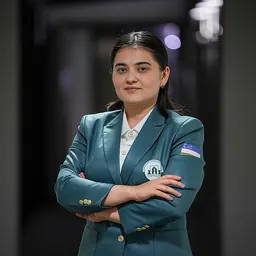 Portrait of Nilufar Yakubbaeva