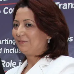 Portrait of Wided Bouchamaoui