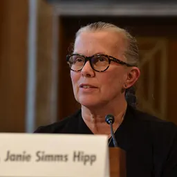 Portrait of Janie Simms Hipp