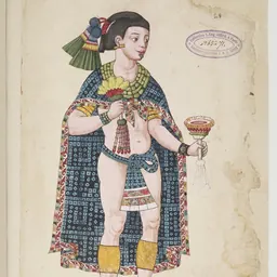 Portrait of Nezahualpilli